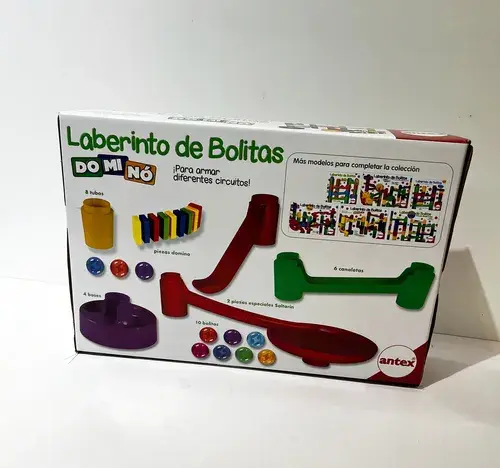 Juego Laberinto De Bolitas Domino Antex 3347 Color Multicolor 3