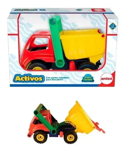 Camión Brutus Activa Len Volcador Len4008 E. Full Amarillo
