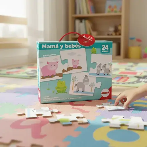 Valijas Didacticas Puzzles De Asociación Y Aprendizaje Antex 13