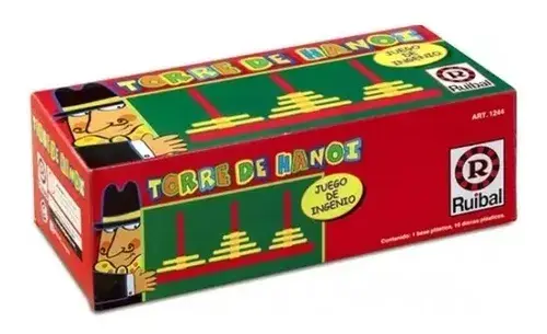 Juego De Ingenio Torre De Hanoi Ruibal 1244 6