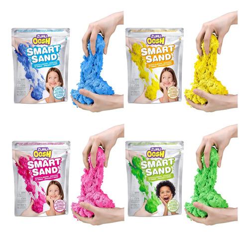 Oosh Smart Sand Arena Mágica 500g 7621 Oosh Zuru Color Amarillo