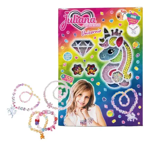 Kit Bijou Arma Pulseras Y Collares Sirena 500 Piezas Juliana 8