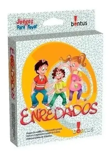 Enredados Juego De Mesa Cartas Viaje Bontus Original