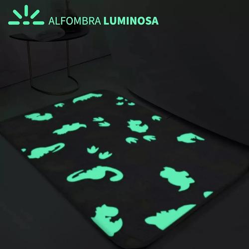 Alfombra Antideslizante Luminosa Brilla En Oscuridad Niños 13