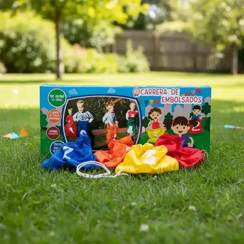 Juego Carrera De Embolsados Con Obstaculos Aire Libre Faydi 3