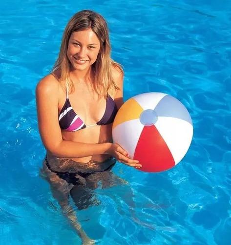 Pack X2 Pelota Inflable 40cm Pileta Piscina Mar Playa Verano 3