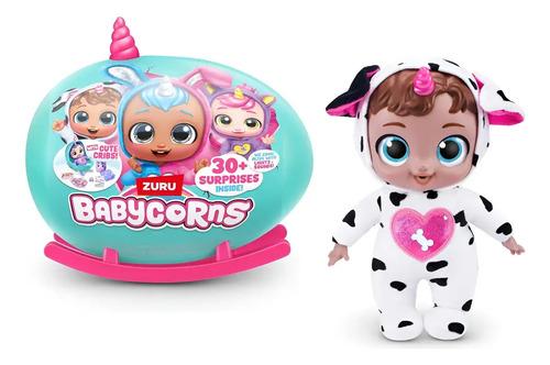 Babycorns Bebe Interactivo Cn Luz Sonido Cuna + 30 Sorpresas 4