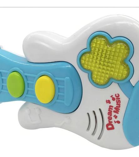 Guitarra Didactica Musical Con Luces Poppi Baby 6739 3