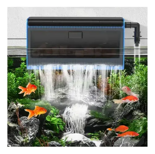 Caja Filtro Acuario Londafish Cascada Bomba Sumergible 2