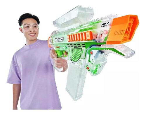 Pistola X Shot Glow Hyper Gel 5000 Bolitas Brilla Oscuridad Brillante 3