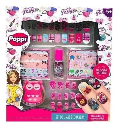 Super Combo Set De Maquillaje + Uñas Nena Poppi Pinturitas 15