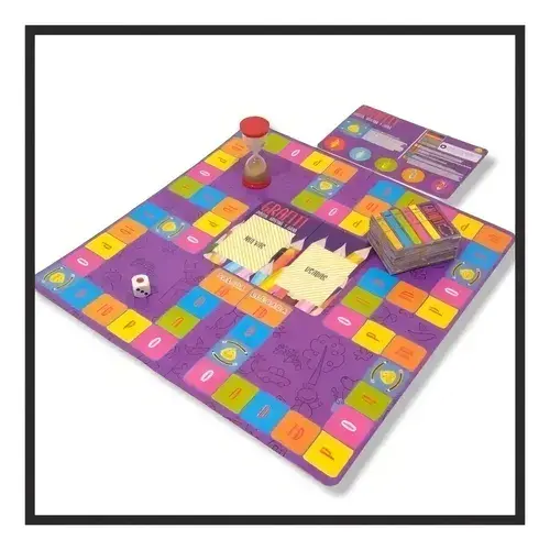 Grafiti Clásico Juego De Mesa Destreza Yuyu 4-8 Jugadores Español 3