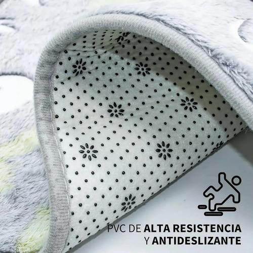 Alfombra Antideslizante Luminosa Brilla En Oscuridad Niños 15