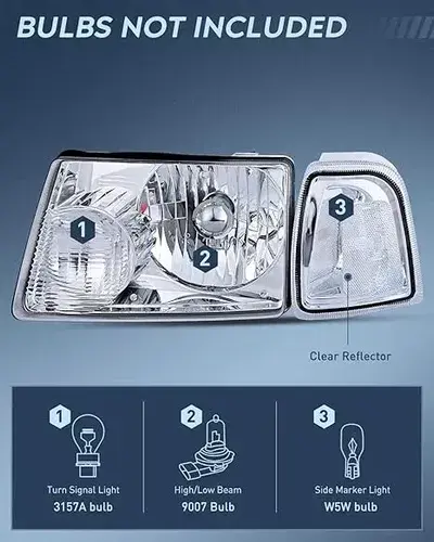 Conjunto De Faros Delanteros Nilight Para Ford Ranger Ambos Lados 7