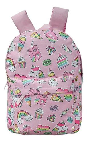 Mochila Escolar Dibujos Futbol Cohete Niños Primaria Grande 6