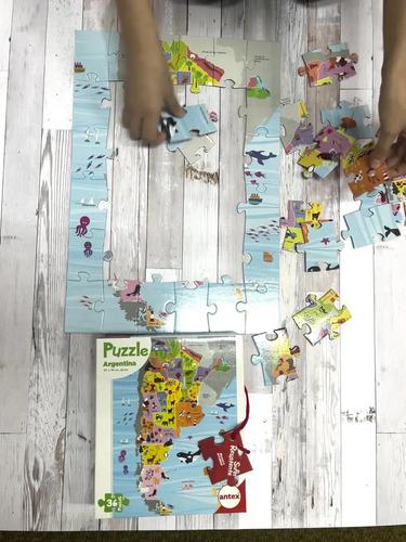 Puzzle 36 P. Argentina Carton Extra Resistente Antex 3036 2