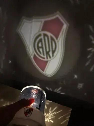 Velador Proyector Lampara De River Plate Millonario 3 En 1 River 2