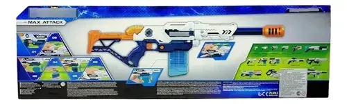 Escopeta Lanza Dardos Max Atack Rifle Pistola X-shot Gigante 8