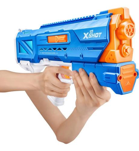 Pistola De Agua X-shot Zuru Hydra Pulse Motor Azul 79 Cm 4