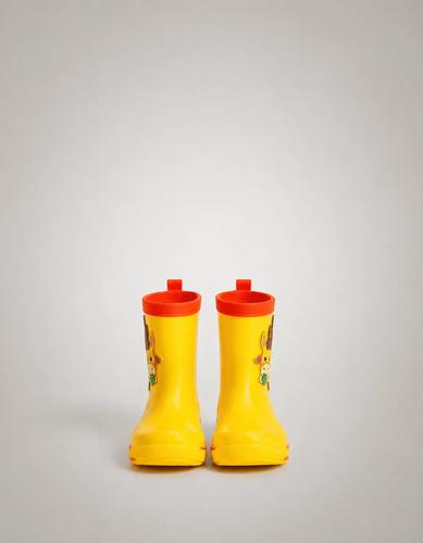 Botas De Lluvia Infantiles Diseños Varios Impermeables Jirafa Amarilla 30 Ar 3