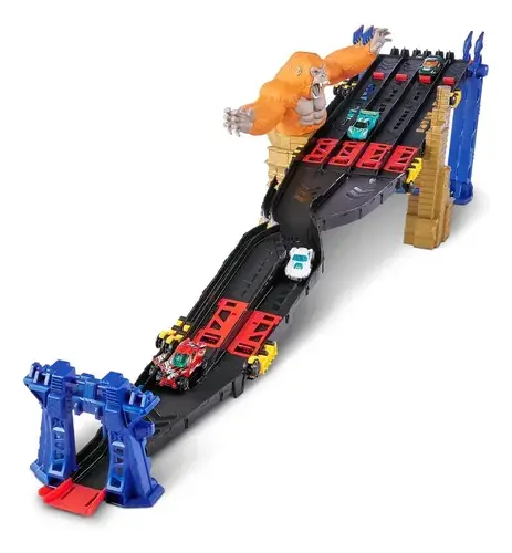 Pista Lanzadora De Autos Ataque Gorilla Attack Metal Machine Lane Gorilla Attack 6