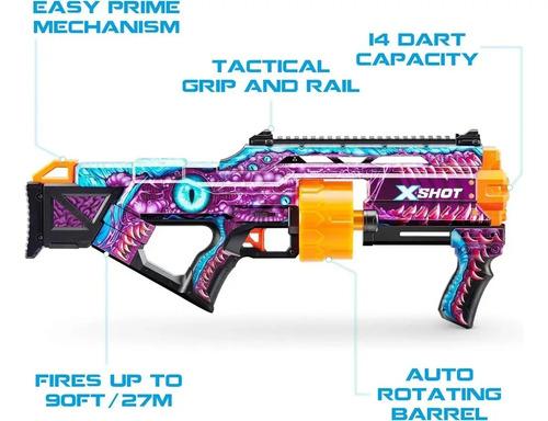 Pistola De Dardos X Shot Skins Stand Ametralladora Diseños 3