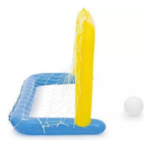 Arco De Futbol Para Pileta Water Polo Oferta Incluye Pelota- 7