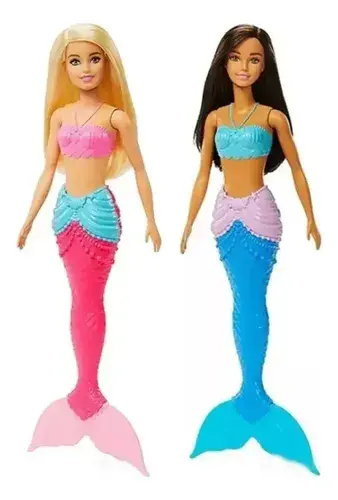 Super Combo X2 Barbie Sirenas Dreamtopia Muñecas Pack Mattel 9