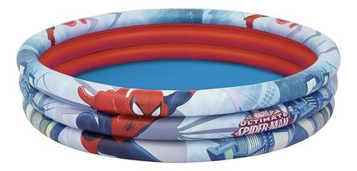 Pileta Pelotero Inflable Spiderman Para Bebes Niños 122cm 4