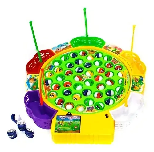 Juego De Pesca Faydi Pescamagic 45 Piezas Plástico 5 Jugadores 5