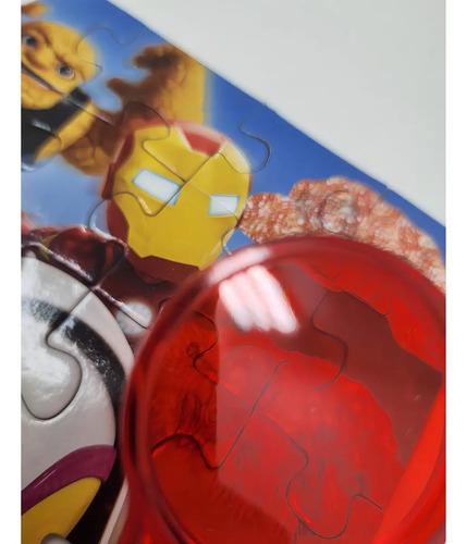 Rompecabezas Spidey Incluye Lupa 48 Piezas Tapimovil Puzzle 3