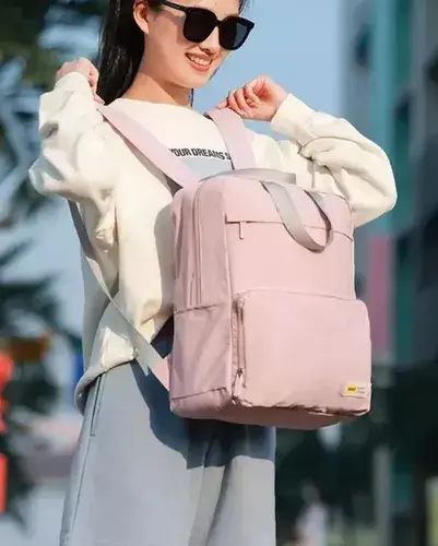 Mochila Plegable Viaje Escuela Grande Bolsillos Colores Fach