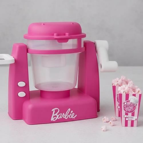 Barbie Chef Pochoclera Popcorn Glam Fabrica Pochocolos Rosa