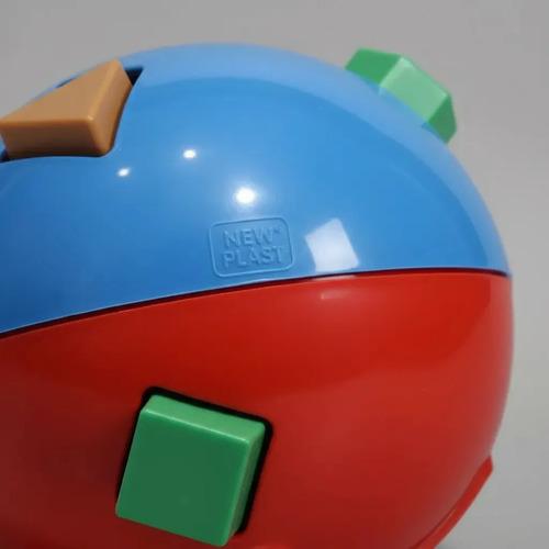 Juego Encastre Bolon Didactico New Plast Pelota Para Bebe Multicolor 3