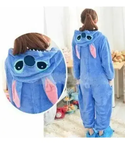 Pijama Stich Enterito Niños Suave Disfraz Abrigado Supersoft 5