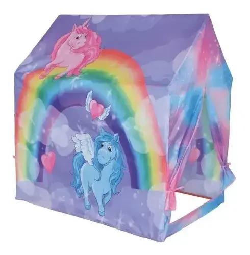 Carpa Casa Casita Infantil Nena Unicornios Arcoiris Poppi