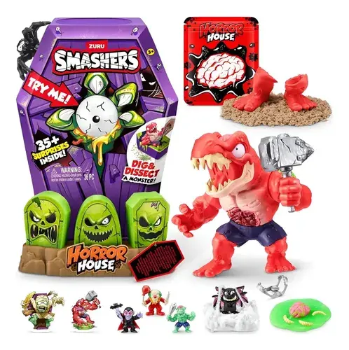 Smashers Tumba Ataud Horror House Grande 35 Sorpresa Con Luz 12