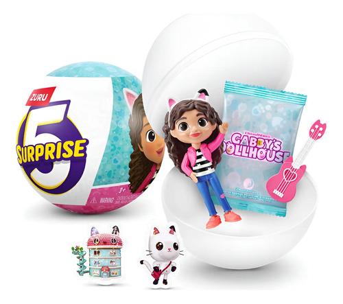 5 Surprise Capsula Sorpresa Mini Figura Gabby's Dollhouse