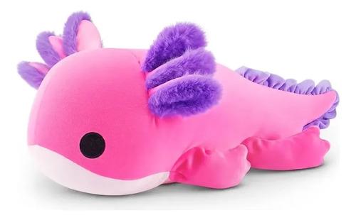 Peluche De Apego Hug A Lumps Mediano Para Abrazar Animales Ajolote