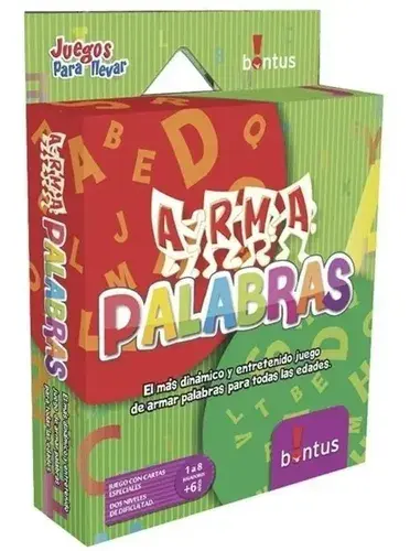 Arma Palabras Juego De Mesa Cartas Viaje Bontus