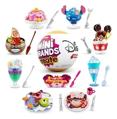 Mini Brands Disney Create Snacks Zuru Cápsula Crea Comiditas