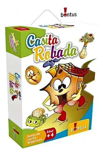 Casita Robada Juego De Cartas Bontus Juego Didactico