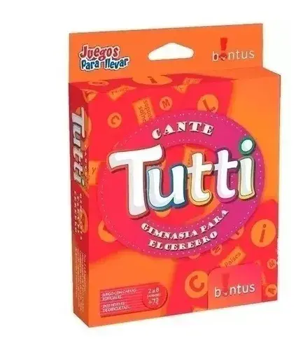 Tutti Frutti Juego De Mesa Cartas Viaje Bontus