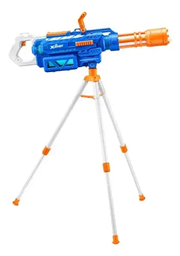 Pistola X-shot De Agua Motorizada Water Gatling Fastfill Tun Color Azul