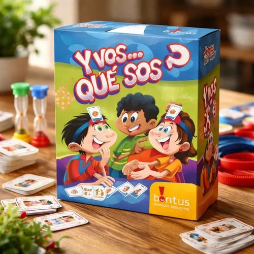 Juego De Cartas Y Vos Quién Sos? Bontus Español 2-6 Jugadores