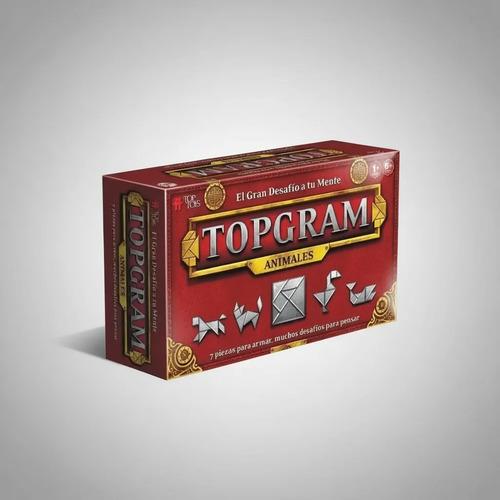 Topgram Animales Juego Chino Desafios Crea Formas Top Toys
