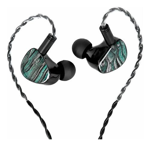 Auriculares Kbear Alkaid Kb03 In Ear Gaming Con Cable Juegos Negro Y Verde