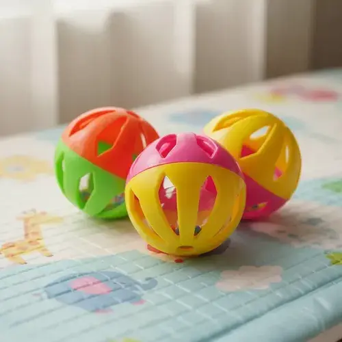 Pack X3 Pelotas Sonajero Para Bebé Baby Teethers Colores Varios
