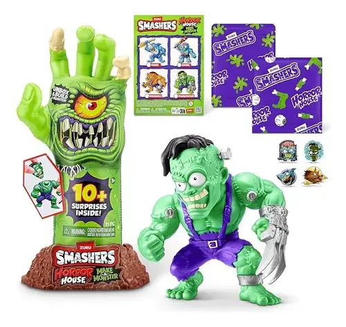 Smashers Mano De Monstruo Zombie 10 Sorpresas Frankenstein