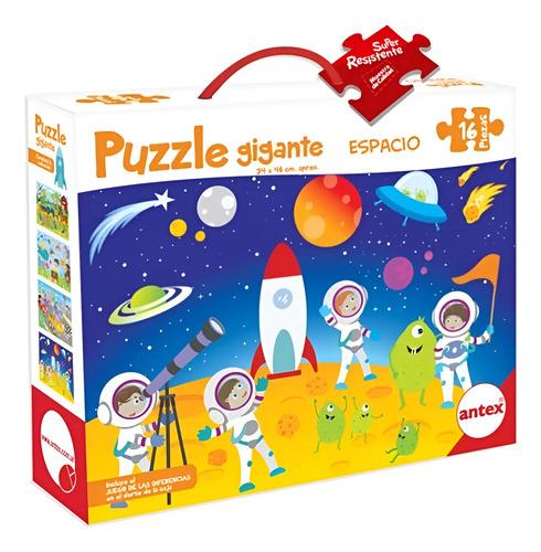 Rompezabezas Puzzle Gigante Didactico 16 Piezas Niños Antex